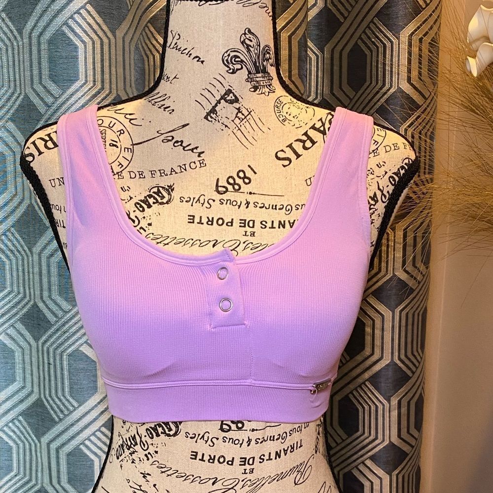 Light Lavender - seamless snap bra